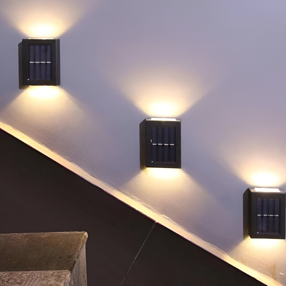 Solar Outdoor LED Wall Light — Waterproof IP65