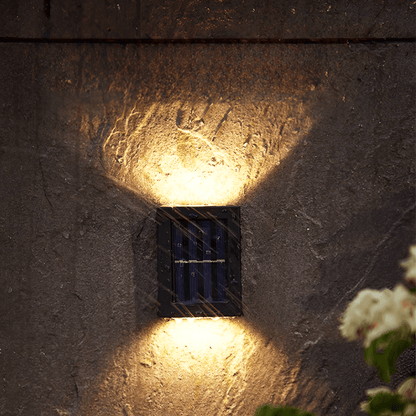 Solar Outdoor LED Wall Light — Waterproof IP65