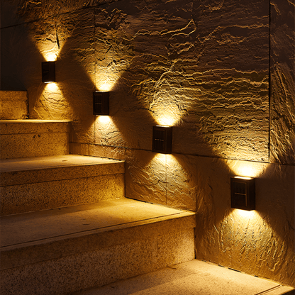 Solar Outdoor LED Wall Light — Waterproof IP65