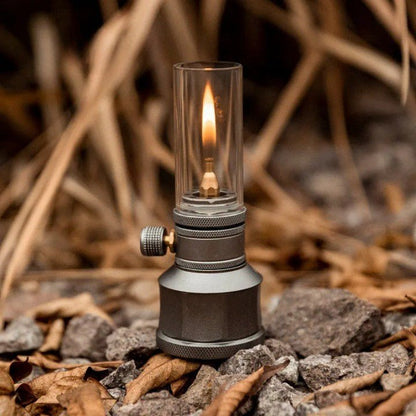Portable Camping Lantern — Warm Butane Light