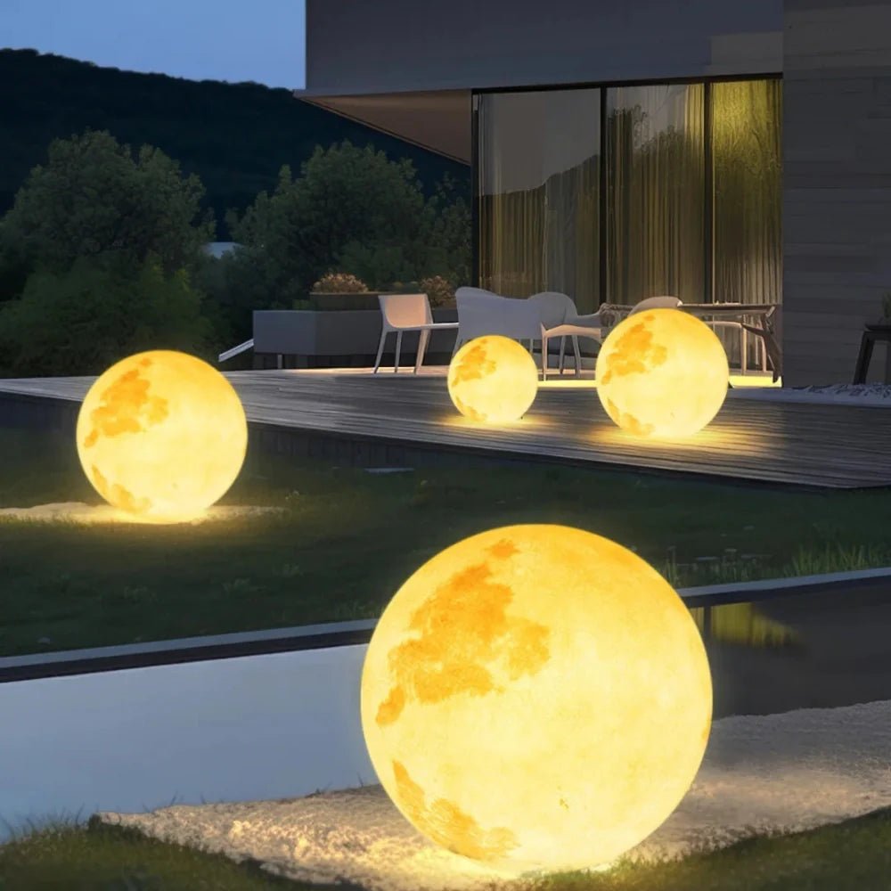 Solar Garden Globe Light — 16 Colors with Remote