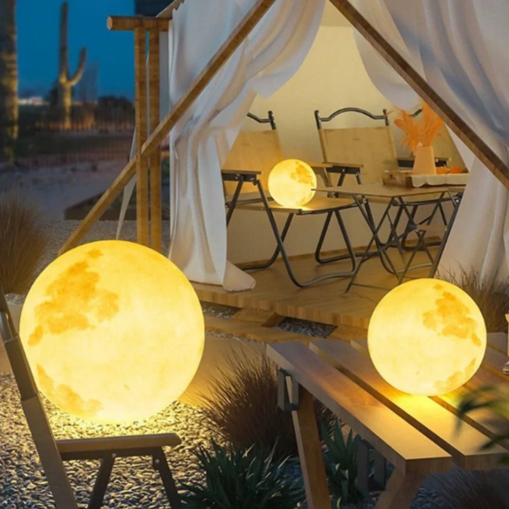 Solar Garden Globe Light — 16 Colors with Remote