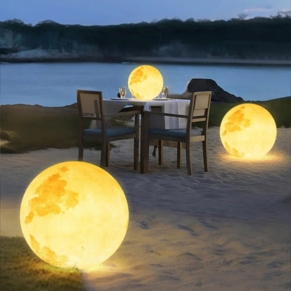 Solar Garden Globe Light — 16 Colors with Remote