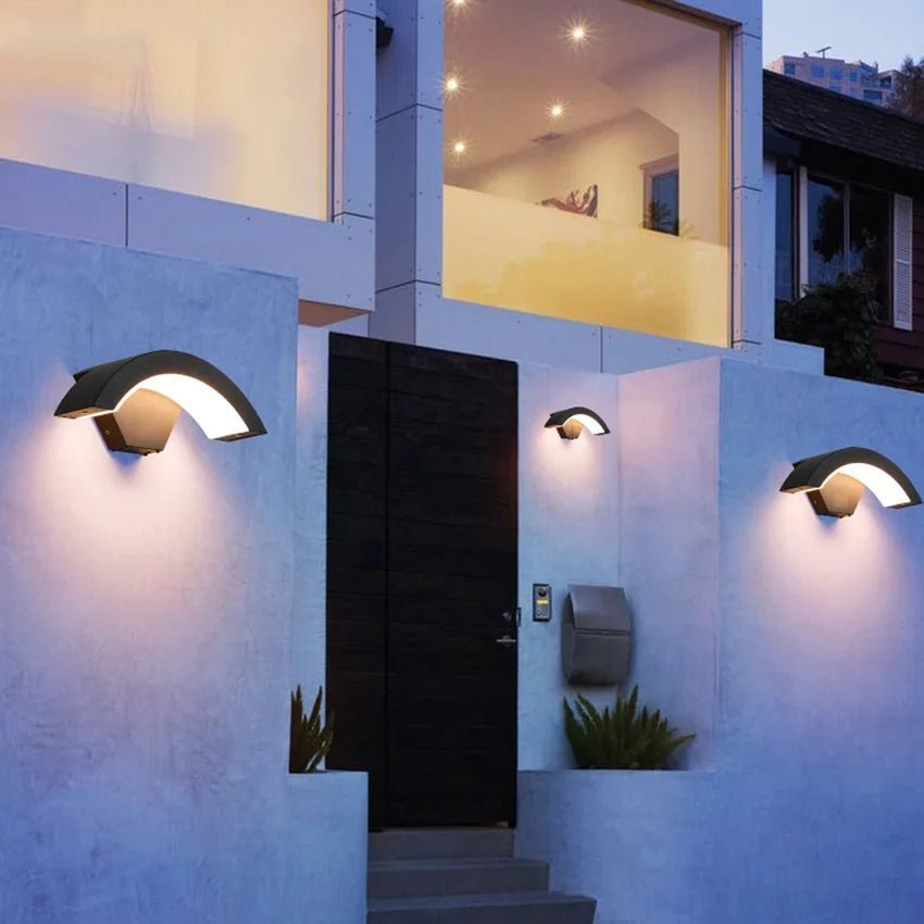 Outdoor LED Wall Light — Motion Sensor, IP65