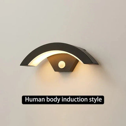 Outdoor LED Wall Light — Motion Sensor, IP65