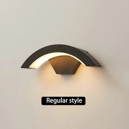 Outdoor LED Wall Light — Motion Sensor, IP65