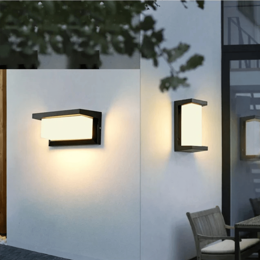 Outdoor LED Wall Lamp With Motion Sensor — Waterproof