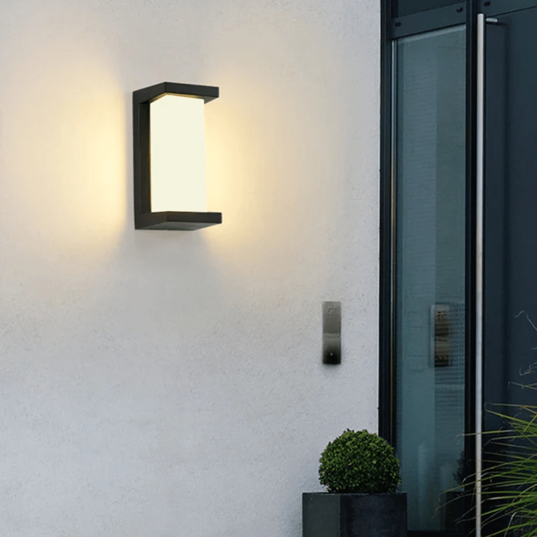 Outdoor LED Wall Lamp With Motion Sensor — Waterproof