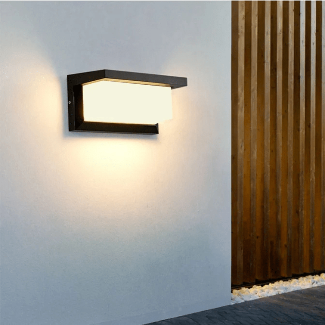 Outdoor LED Wall Lamp With Motion Sensor — Waterproof