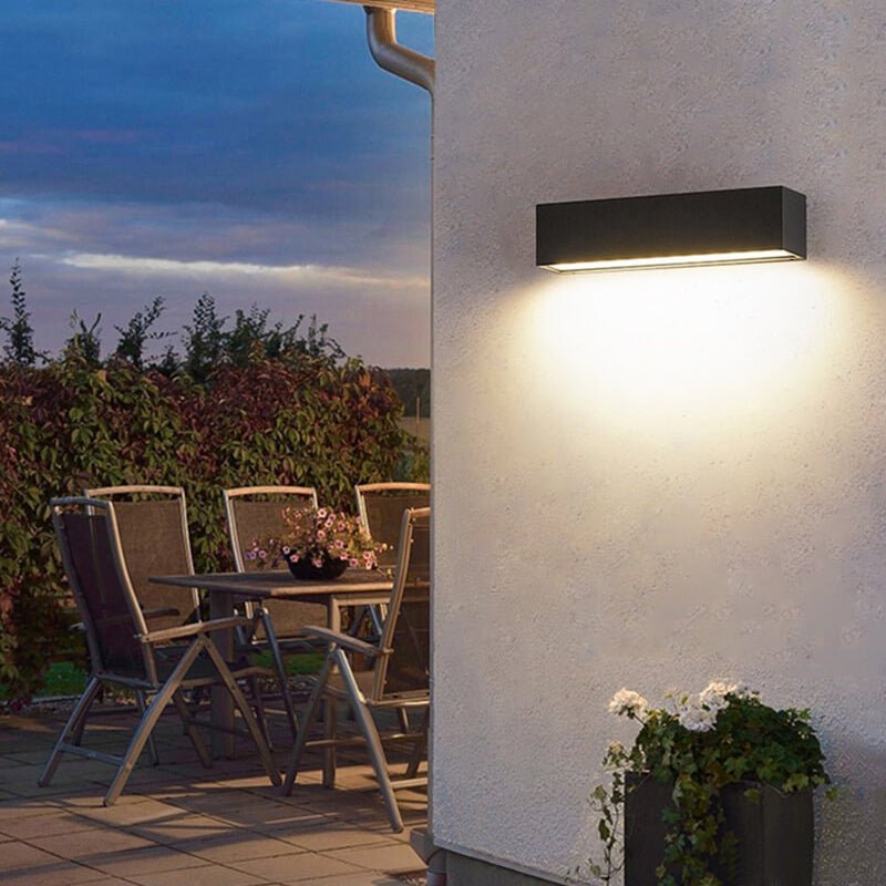 Waterproof Outdoor LED Wall Lamp — Minimalist Design
