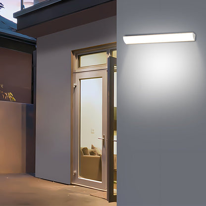 Slim LED Outdoor Wall Light — IP65 Weatherproof