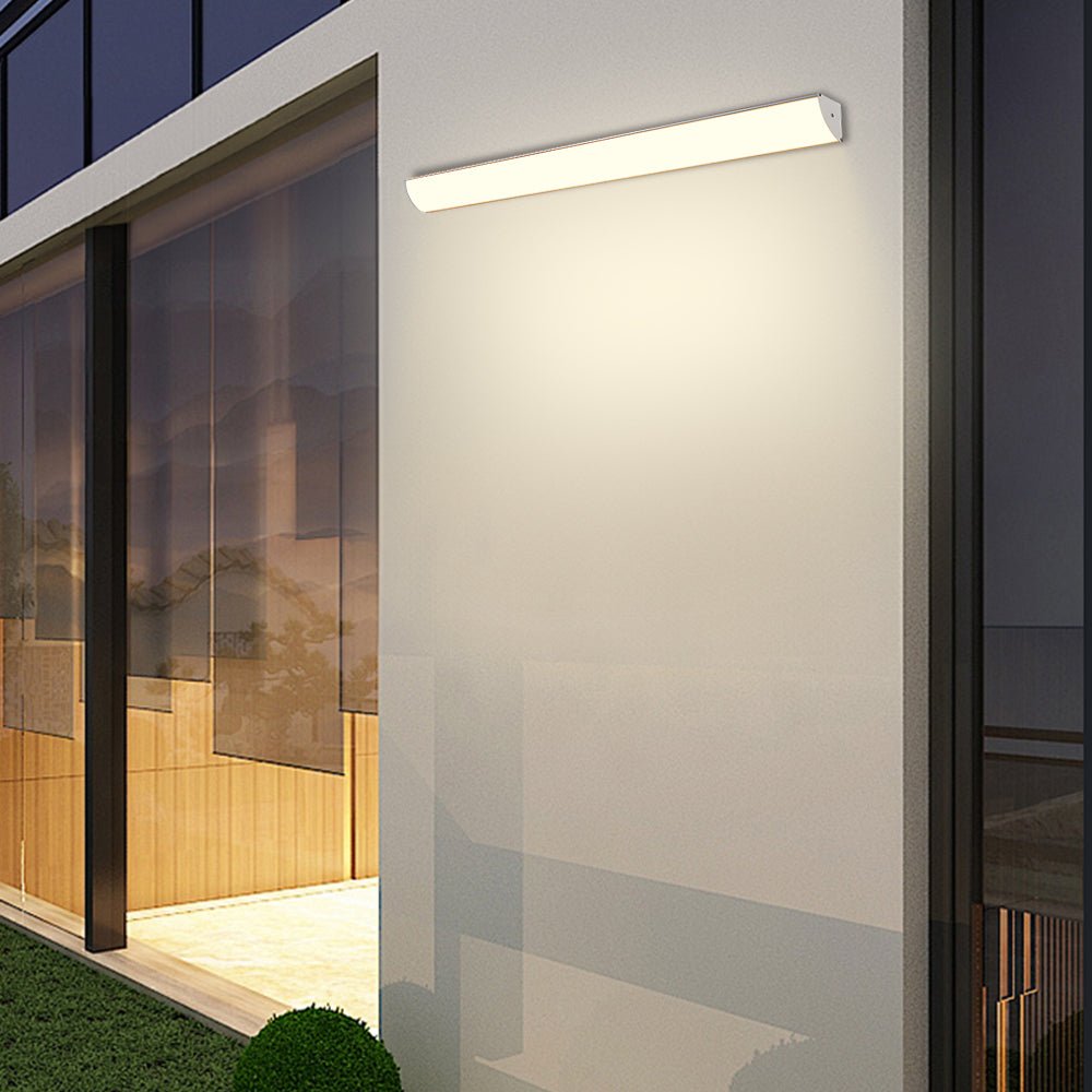 Slim LED Outdoor Wall Light — IP65 Weatherproof