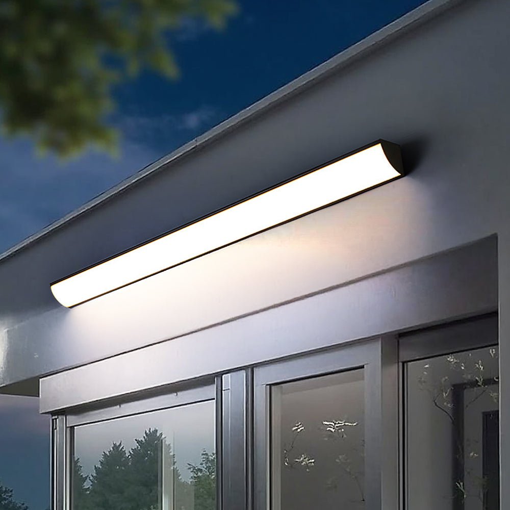 Slim LED Outdoor Wall Light — IP65 Weatherproof