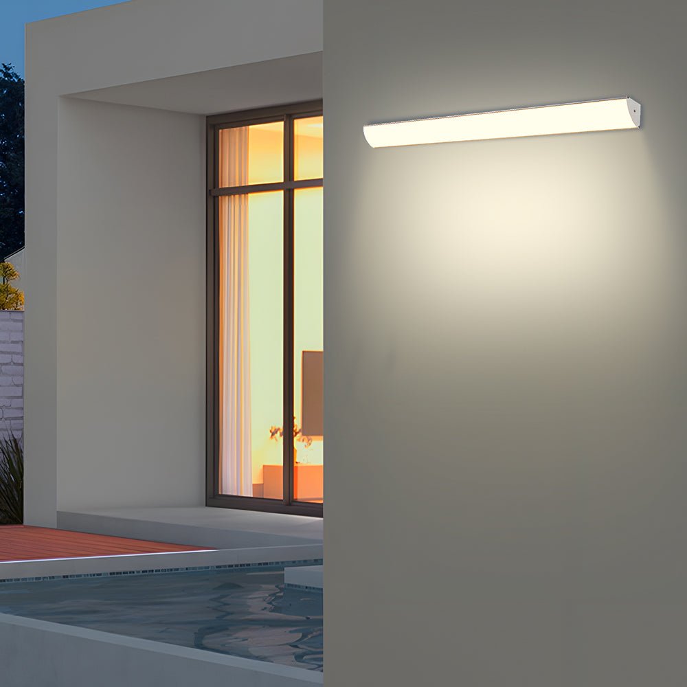 Slim LED Outdoor Wall Light — IP65 Weatherproof