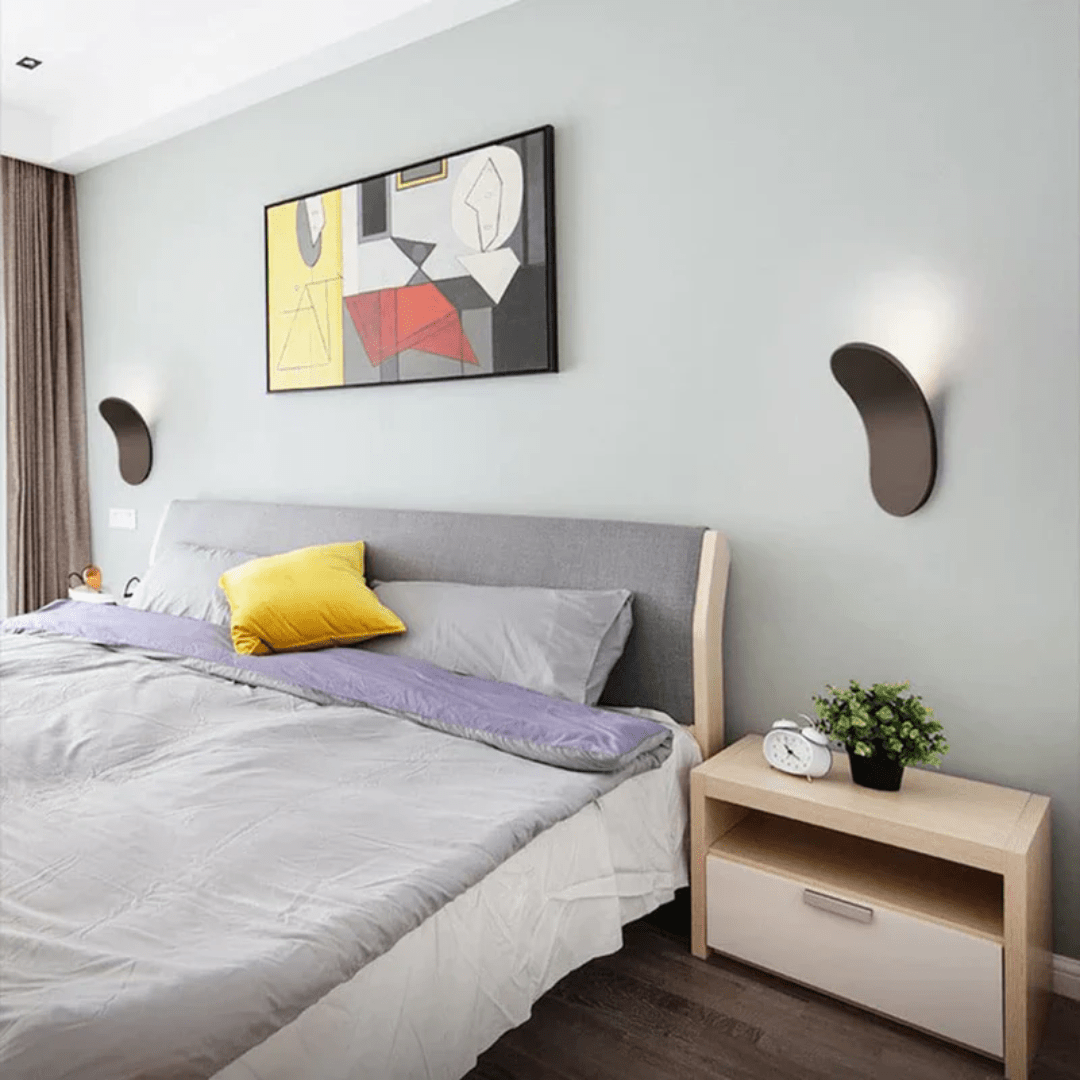 Nordic Metal Wall Lamp with Soft LED Lighting