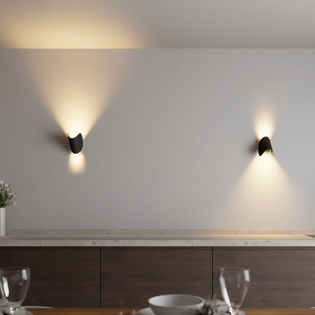 Up Down Wall Lamp — Adjustable Aluminum Light