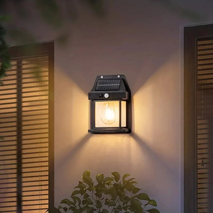 Solar Wall Light with Motion Sensor, Outdoor