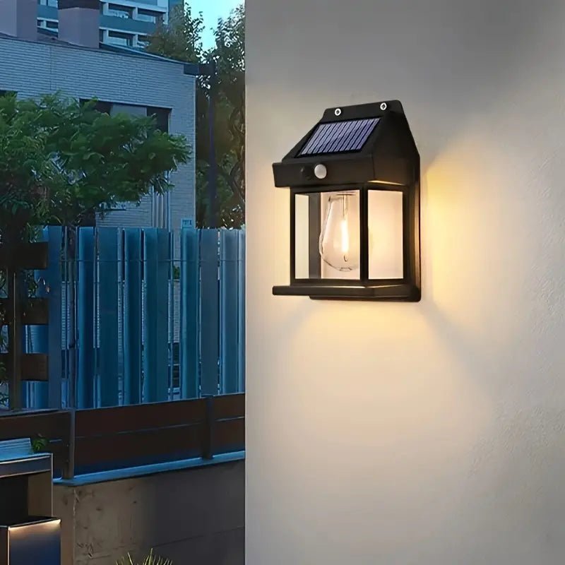 Solar Wall Light with Motion Sensor, Outdoor