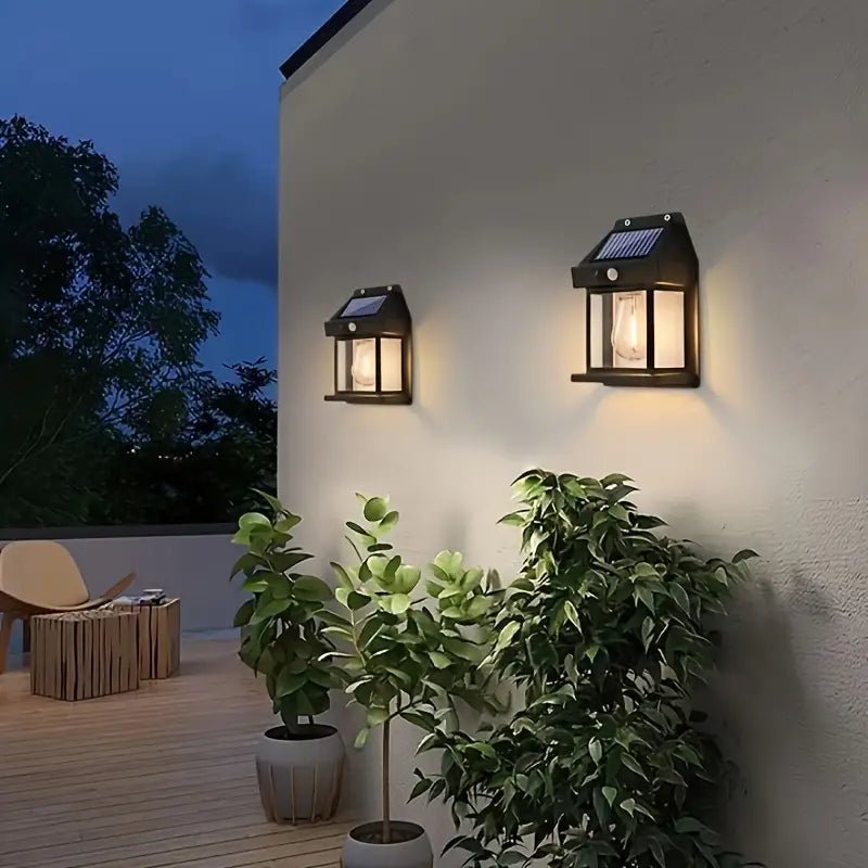 Solar Wall Light with Motion Sensor, Outdoor