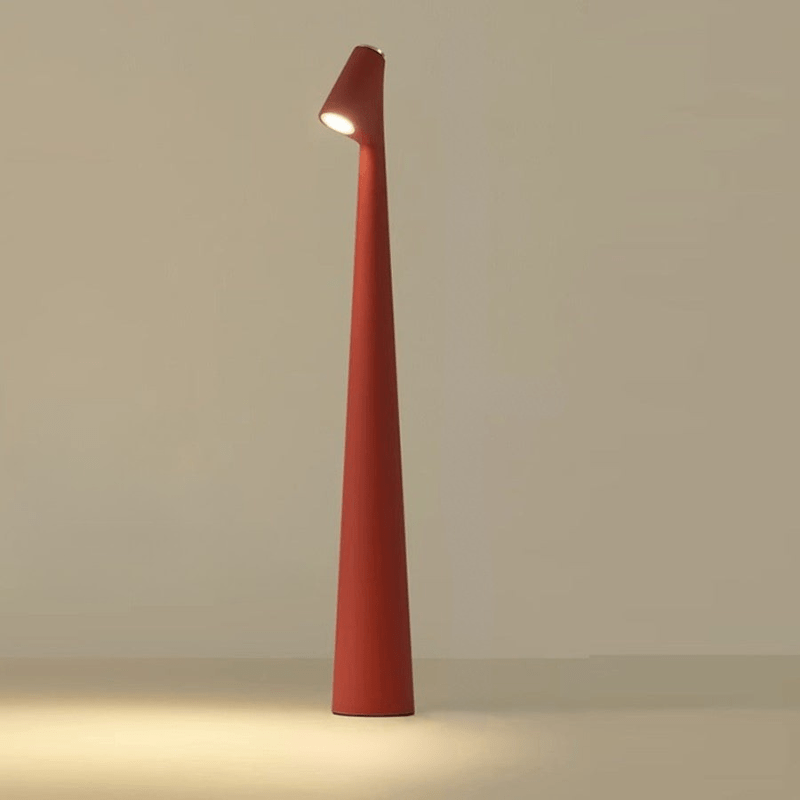 Rechargeable Metal Table Lamp — Dimmable Warm Light
