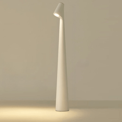 Rechargeable Metal Table Lamp — Dimmable Warm Light