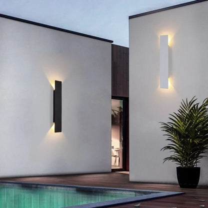 Cylindrical Metal LED Wall Light for Bedroom
