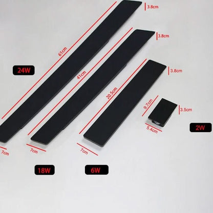 Cylindrical Metal LED Wall Light for Bedroom