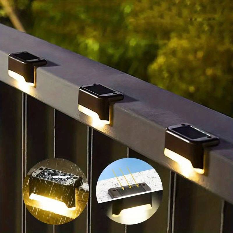 Solar LED Outdoor Wall Lights — Automatic Glow