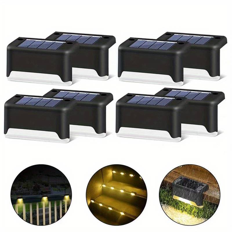 Solar LED Outdoor Wall Lights — Automatic Glow