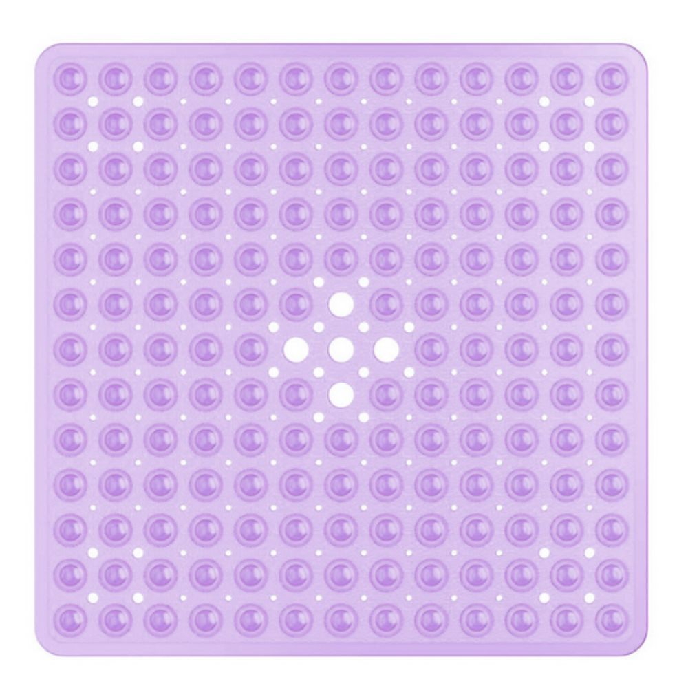 Non-Slip Shower Mat — Suction Grip with Drainage Holes