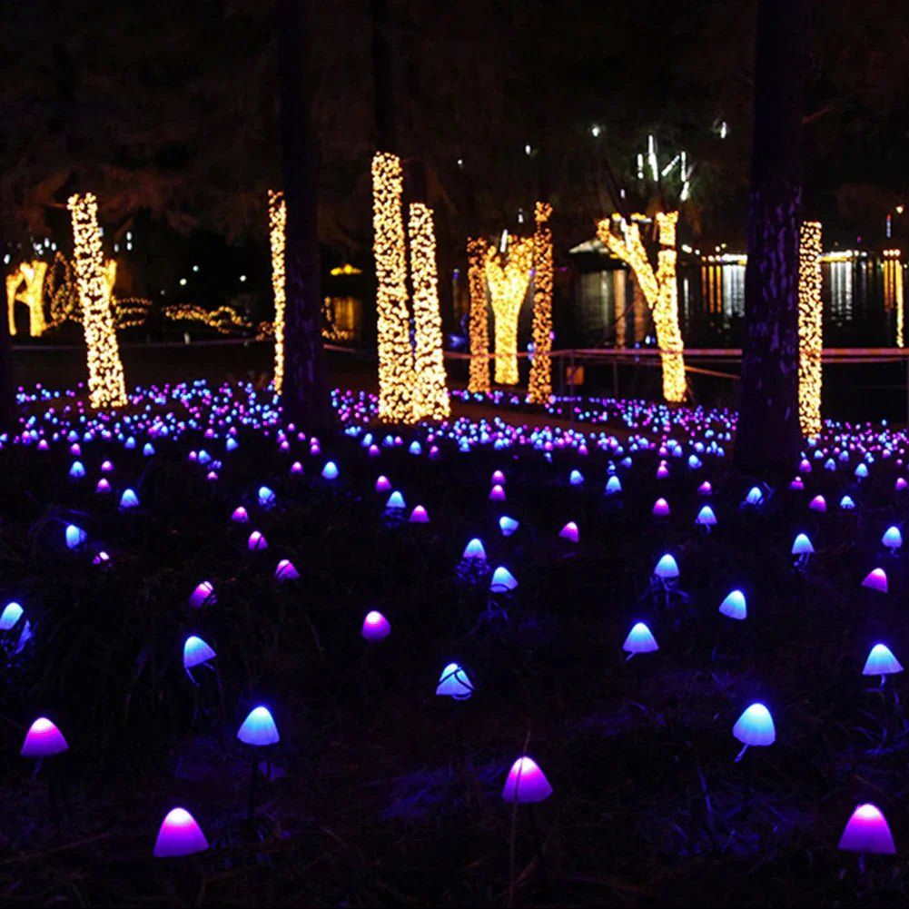Solar LED Garden String Lights — Waterproof Decor
