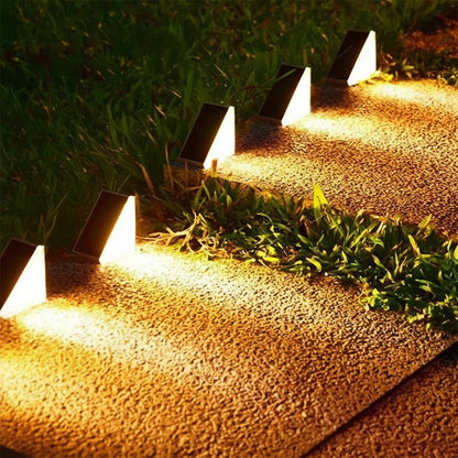 Waterproof Solar Garden Step Lights, IP67