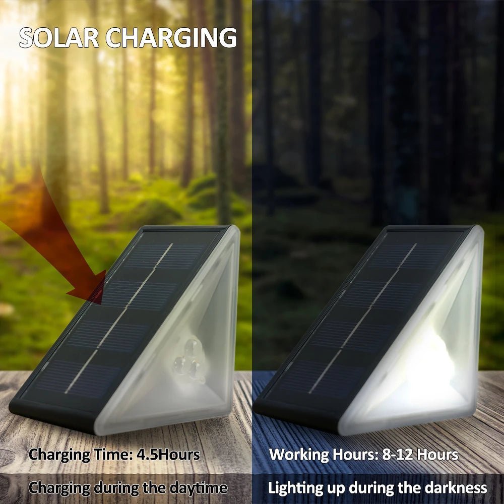 Waterproof Solar Garden Step Lights, IP67