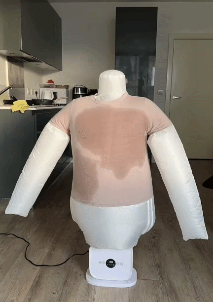 Automatic Ironing Machine 2-in-1 with Warm Drying