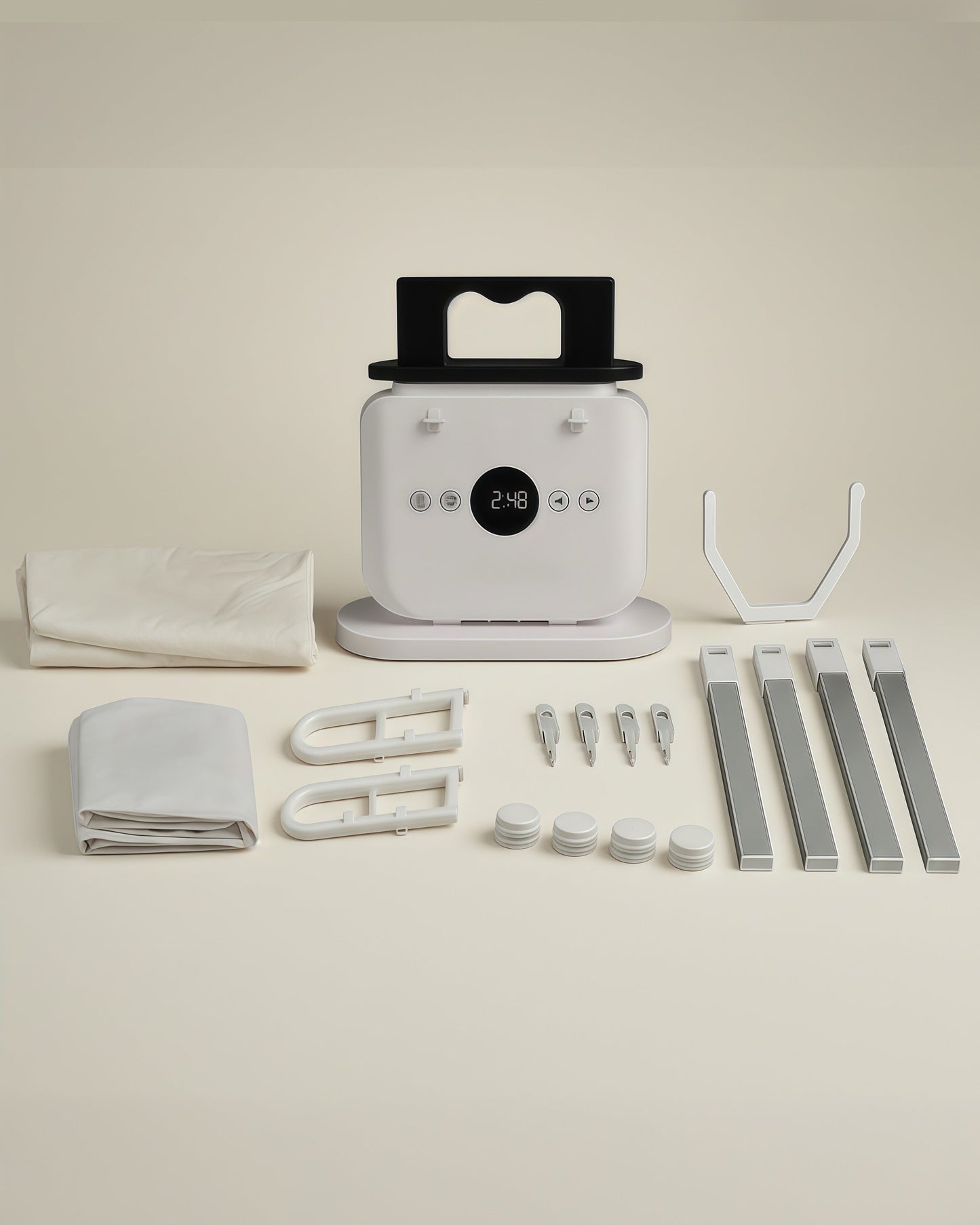 Automatic Ironing Machine 2-in-1 with Warm Drying