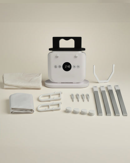 Automatic Ironing Machine 2-in-1 with Warm Drying