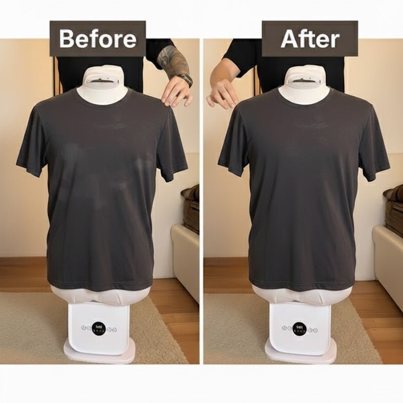 Automatic Ironing Machine 2-in-1 with Warm Drying