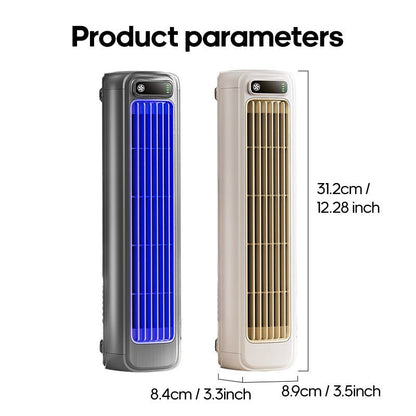 Cordless Portable Air Cooler — Rotating Airflow, USB