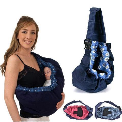 Adjustable Cotton Baby Carrier — Comfort and Support