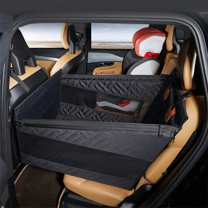 Waterproof Dog Car Seat Mat with Memory Foam Comfort