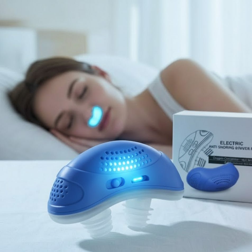 Portable Micro CPAP — Quiet Anti-Snore Sleep Aid