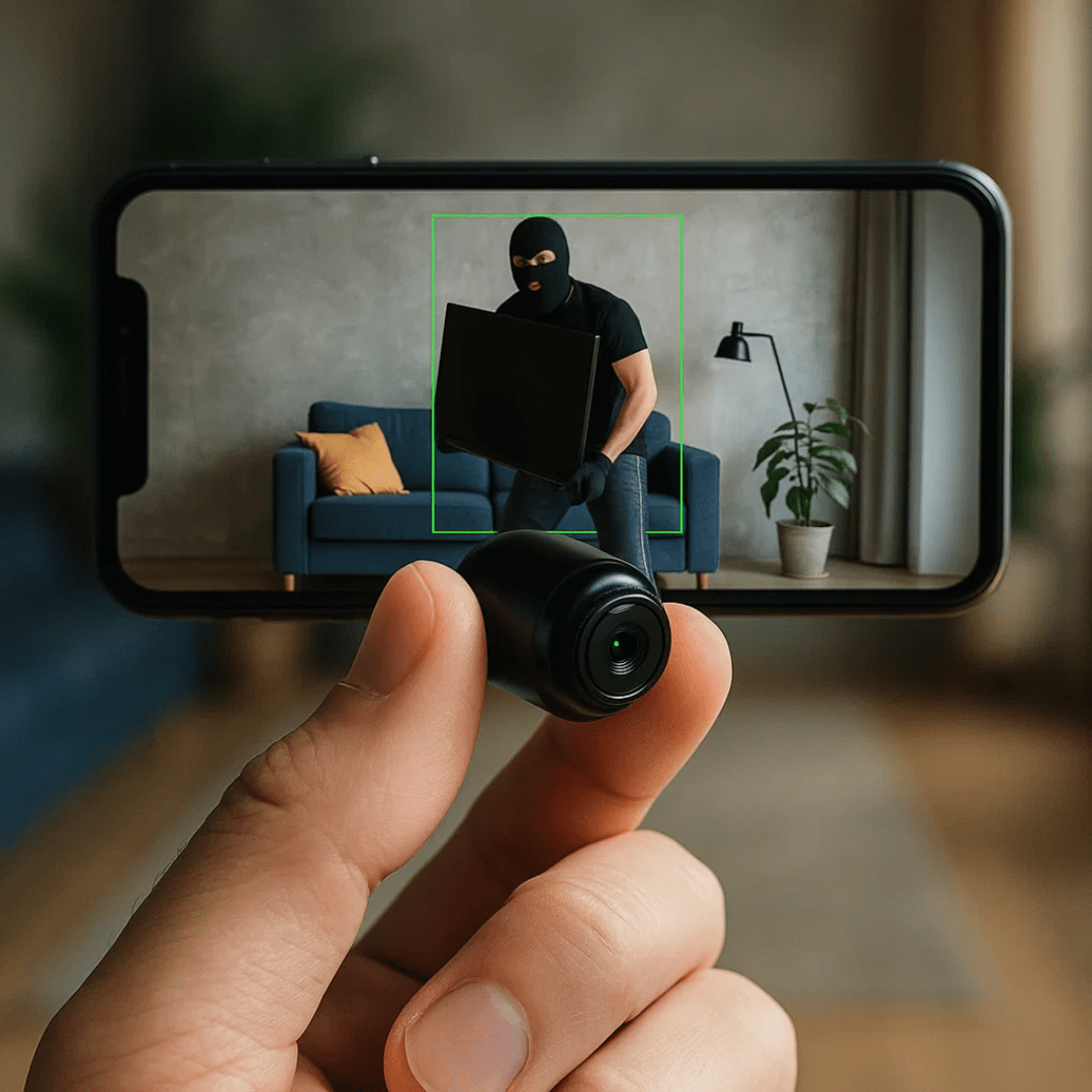 Mini WiFi Security Camera — 1080p Night Vision