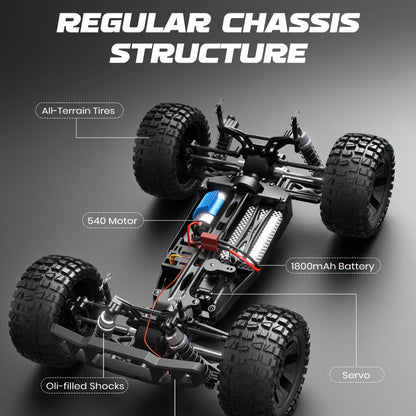 RC Monster Truck — 4x4 Off-Road Remote Car