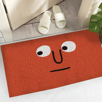 Emoji Indoor Doormat — Washable Non-Slip Entry Mat
