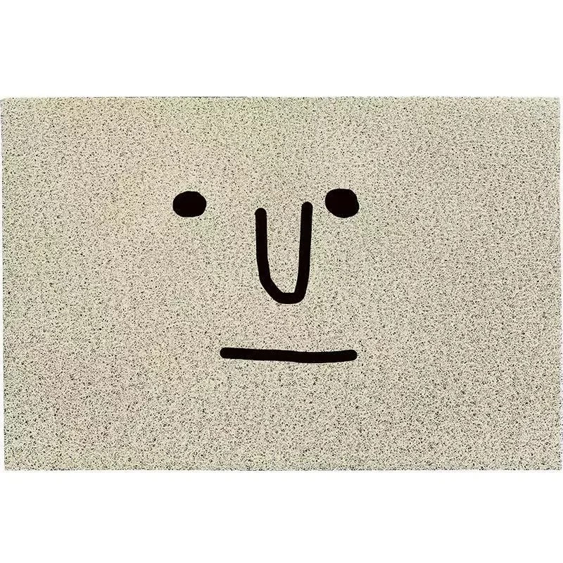 Emoji Indoor Doormat — Washable Non-Slip Entry Mat