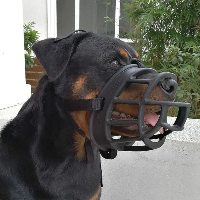 Adjustable Silicone Dog Muzzle — Comfort & Safety