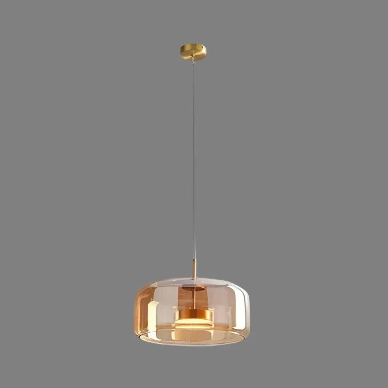 Glass Pendant Lamp — Modern Minimalist Design