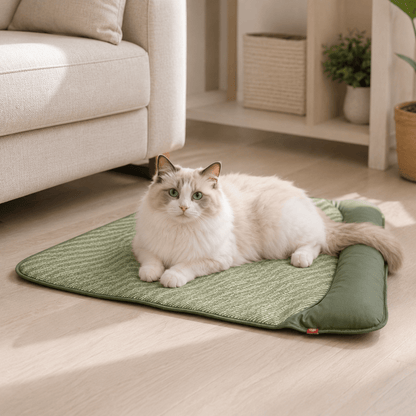 Breathable Pet Cooling Mat with Bolster — Dogs & Cats