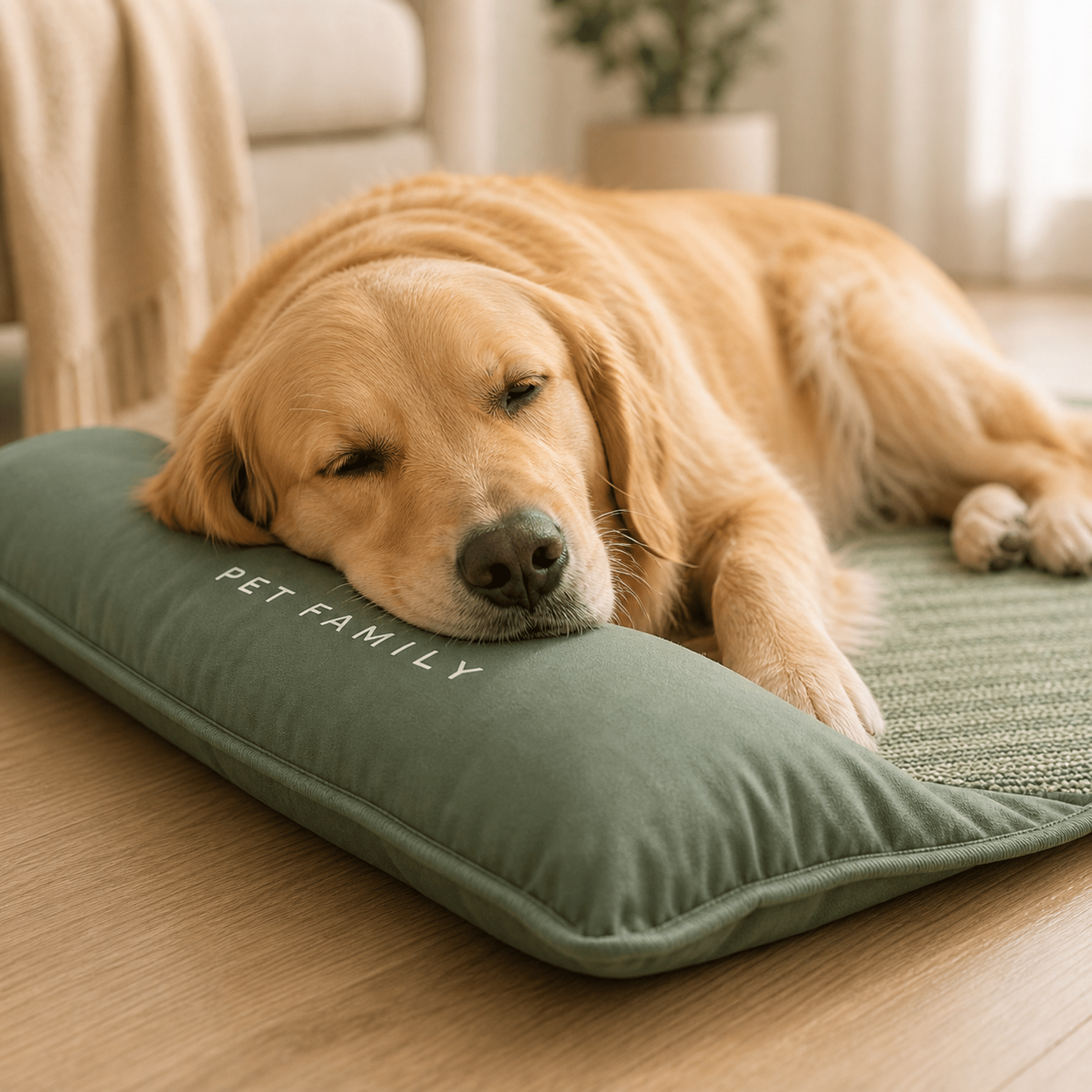 Breathable Pet Cooling Mat with Bolster — Dogs & Cats