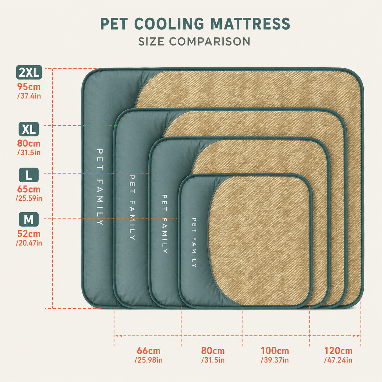 Breathable Pet Cooling Mat with Bolster — Dogs & Cats